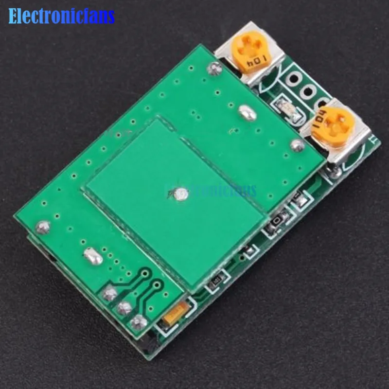 Dc 5V 5.8G 5.8 Ghz Microonde Interruttore Del Sensore Radar Modulo Ism Banda di Rilevamento 12 M HFS-DC06 Nessuna Interferenza