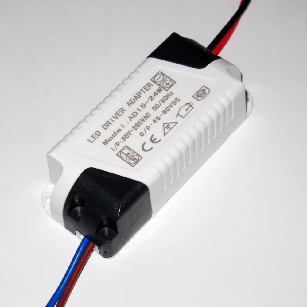 High quality 300mA  15-24x1W DC 45V ~ 80V Led Driver 15W 16W 18W 20W 21W 22W 23W 24W Power Supply AC 110V 220V for LED lights