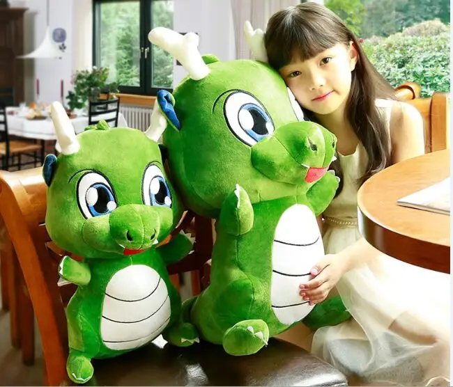 large 55cm cartoon dinosaur plush toy soft doll throw pillow toy Christmas gift b2008