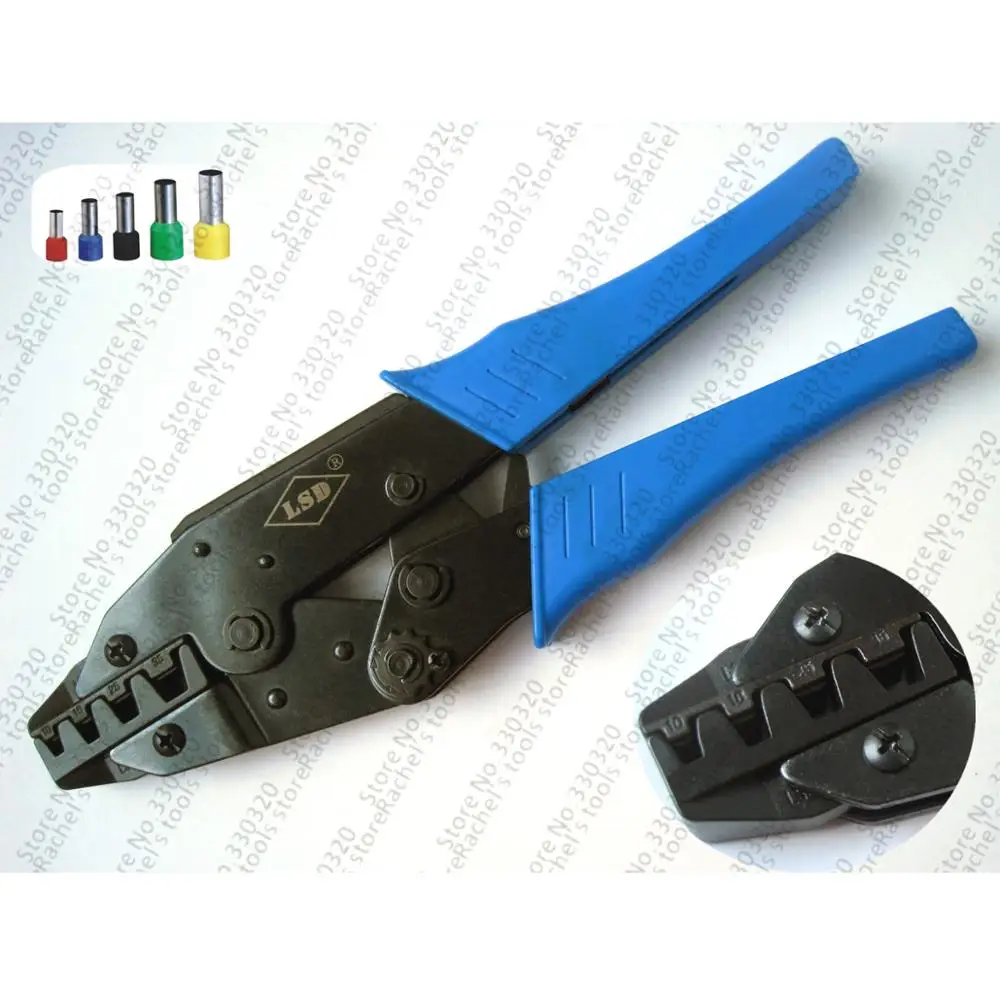 10-35mm2 8-2AWG Ratchet terminal crimping tools For Cable Wire Ferrules End Sleeves LS-35WF