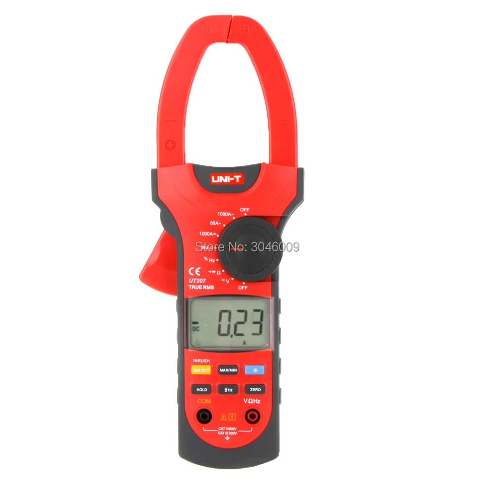 UNI-T UT207/UT208/UT209 High Precision 1000A Digital Clamp Meter Current Universal Meter