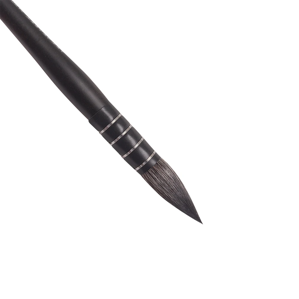 ArtSecret Hohe Grade 24RQ Aquarell Malerei Pinsel Schwarz Eichhörnchen Haar Holzgriff Künstlerische Schreibwaren Kunst Werkzeug Liefert – Detail 16