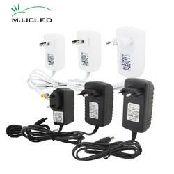 Adaptateur d'alimentation 12 volts 12 V 2A 3A 1A, transformateur d'éclairage 220V 12 V AC DC, pilote en plastique pour bande lumineuse blanche