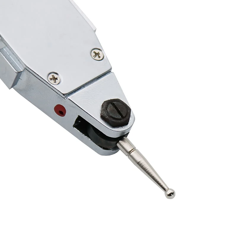 QSTEXPRESS-Indicador de prueba de Dial de 0-0,8mm, indicador de dial de 0,01mm