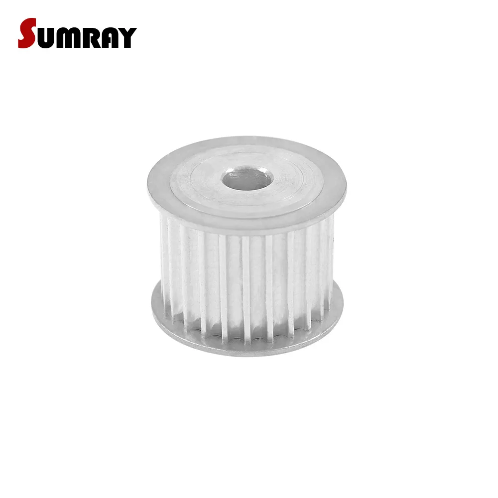 

3M 25T Gear Belt Pulley 4/5/6/6.35/8/10/12/14mm Inner Bore 16mm Width Synchronous Pulley Wheel for Laser Machine