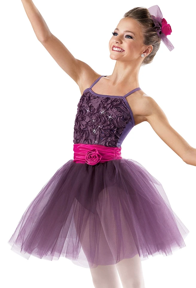 

2018 New Lady Ballet Dance Dress Girls Ballet Tutu Costume Women Stage Proformance Competition Suit Dress+Headwear B-2474