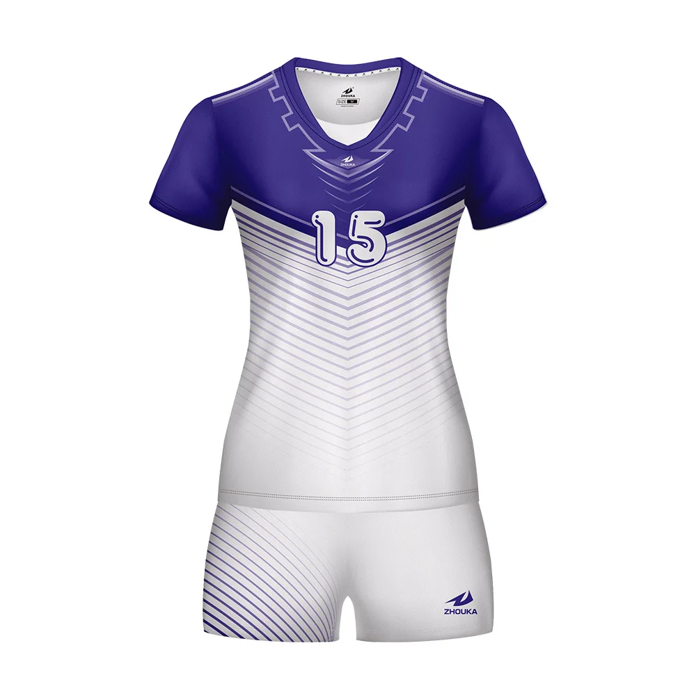 Professionista di Pallavolo Uniformi Set Traspirante Quick Dry Pallavolo Jersey Camicia shorts Kit di Abbigliamento Sportivo Femminile