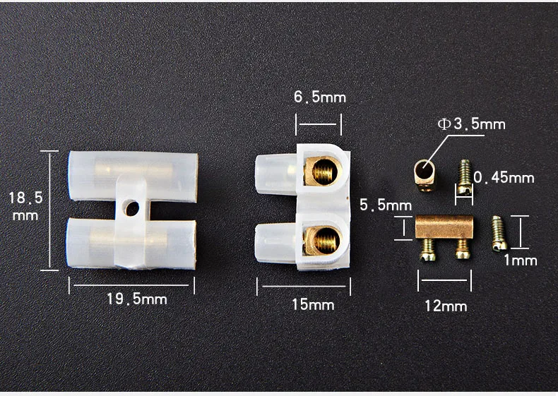 

CS-102 Fast terminal light, tube lamp, electric lamp, screw wire connector 10A copper