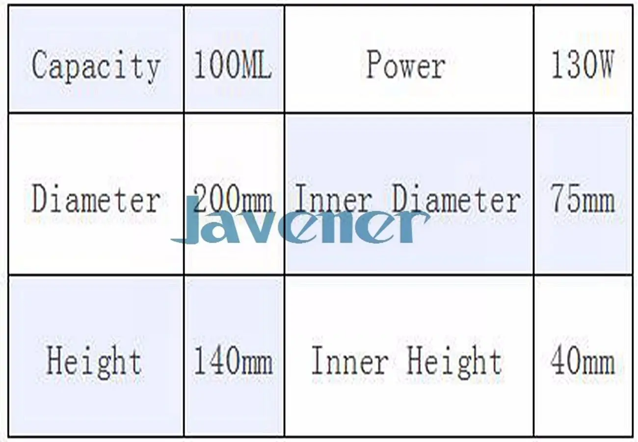 500ml 230W Electric Temperature Regulation Digital Display Heating Mantle Temperature adjustable