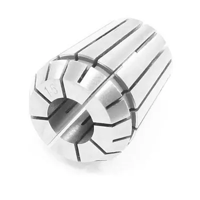 5mm-6mm ER16-6 Precision Spring Collet Chuck Silver Tone