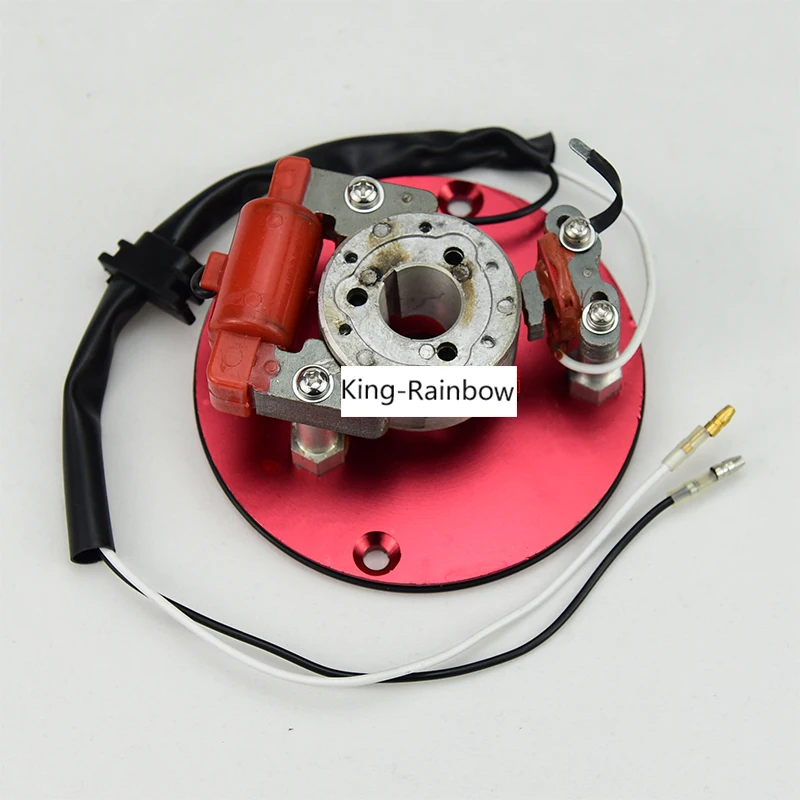 New Racing Stator Magneto Racing Inner Rotor CDI Kit Red For 110 125 140cc Lifan YX Pit Dirt Bike