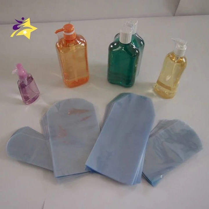 200Pcs/Lot( 7.5*20cm) Soft Transparent Blow Molding PVC Heat Shrinkable Bags Film Cosmetic Storage Pack Wrap Materials PC2112