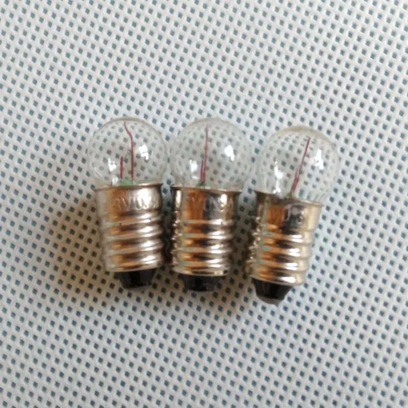 25pcs Physical equipment physical electrical experiments 3.8V 0.3A small bulb