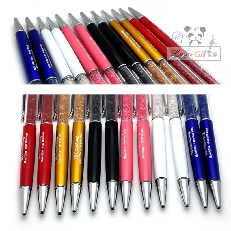 Fashion Pen Super HOT 10 colors screen touch pen engarved With your mother's name best gifts for mother's day 100pcs a lot