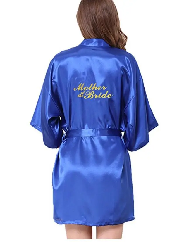 Bridesmaid robes Sleepwear Robe Wedding Bride Bridesmaid Robes Pyjama Robe Female nightwear Bathrobe Nightdress Nightgown