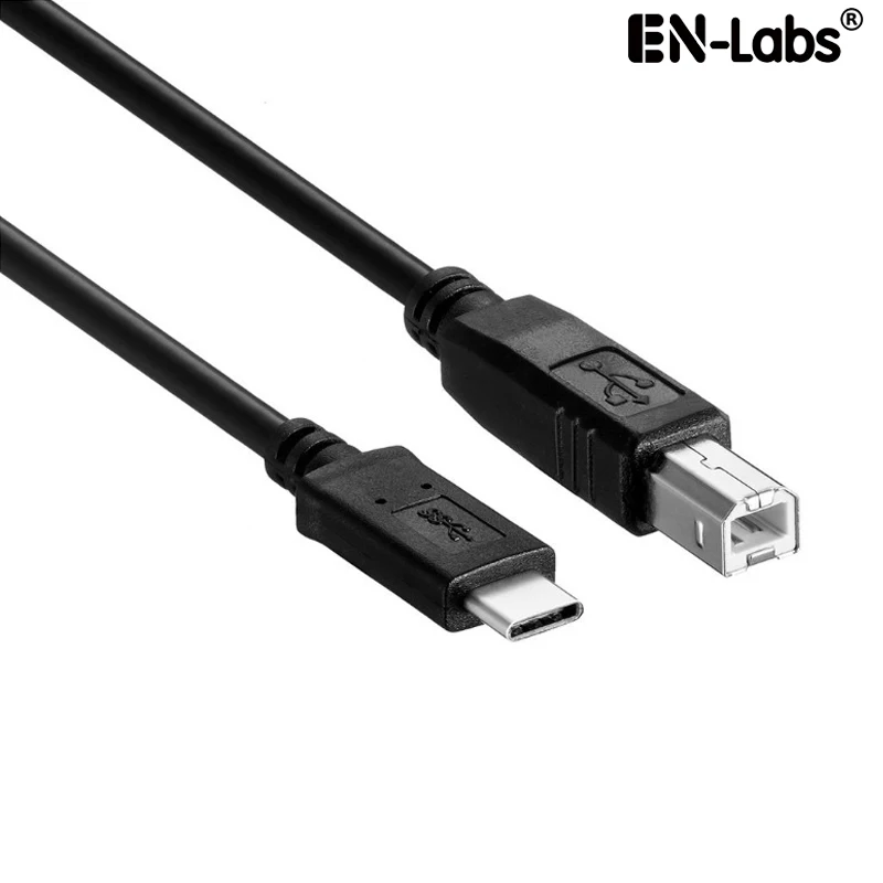 USB C to USB B Printer Cable, USB 2.0 Type C to B Male Cable for HP, Canon, Brother, Samsung Printers,1/2/3 Meter