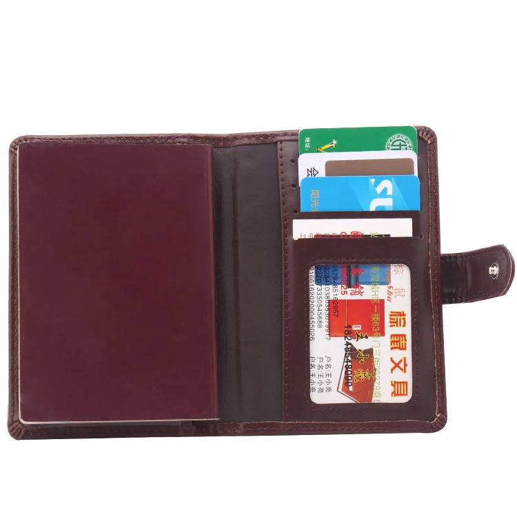 Unisex Travel Multiple Fashion Brand Lovely Women Passport Card Holder PU Leather Cover Elegant Bag Container Men Passport Cover