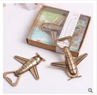 PASAYIONE European Airplane Bottle Opener Travel Wedding Favors and Gift Destapador De Botellas Party Bridal Shower Souvenirs