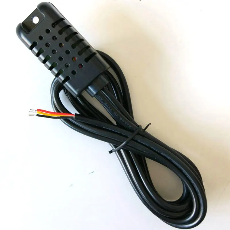12-24VDC الرقمية الملونة led عرض 0-99.9% RH البسيطة الرطوبة متر مع 1 قطعة استشعار الرطوبة رطوبة