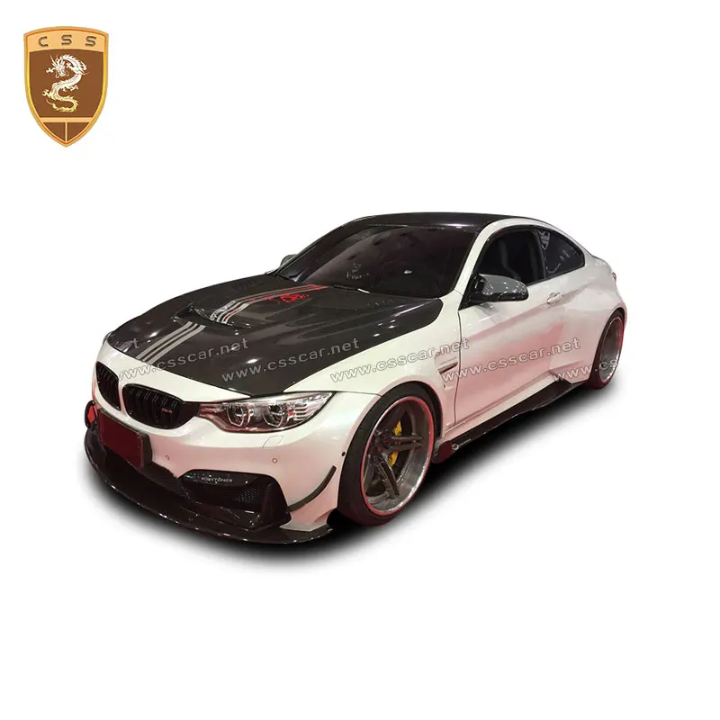 Carbon Fiber Hood Cover Engine Bonnet Cover For BMW M4 F82 F80 Car Modification Accessories Car Styling