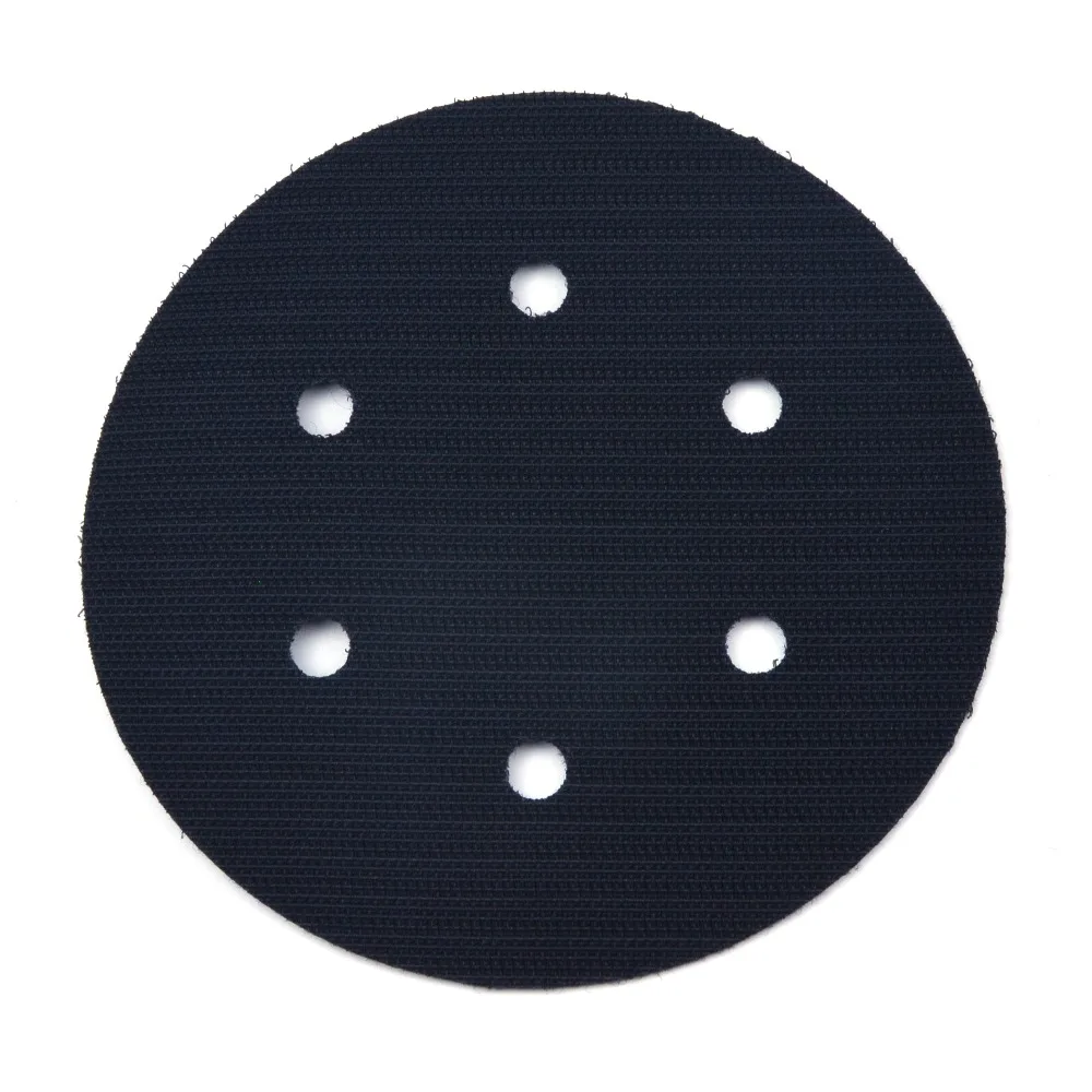 6 zoll (150mm) 6-loch Ultra-dünne Oberfläche Schutz Interface Pad für Schleifen Pads und Haken & Klettschleifscheiben Dünne beflockung Pad