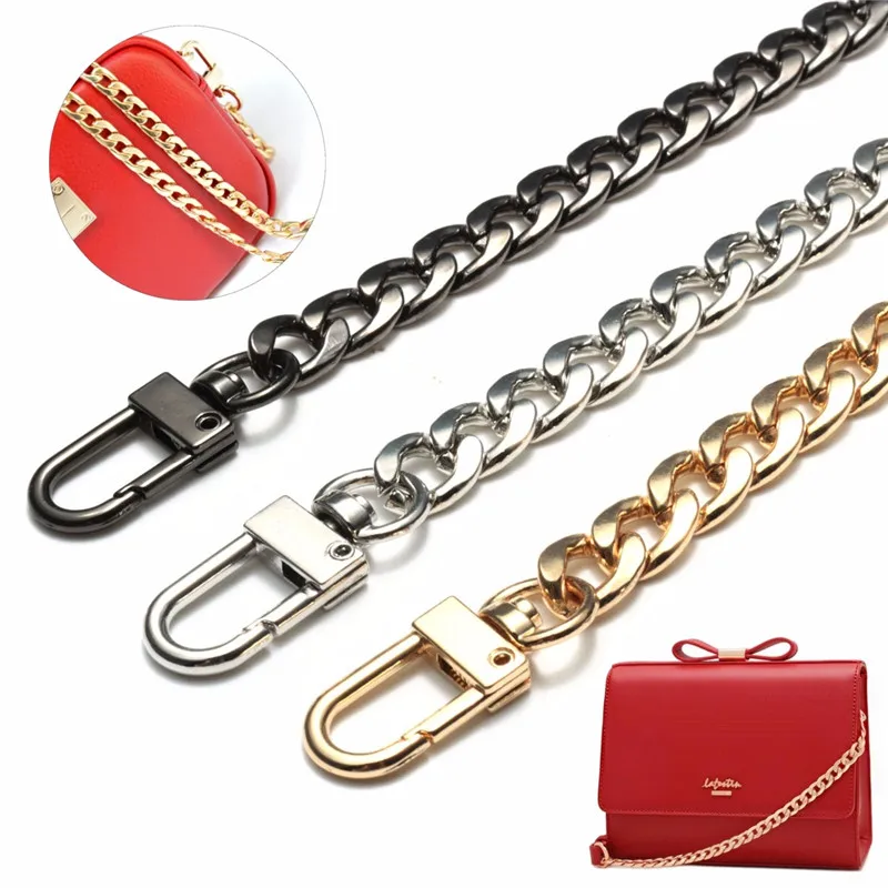 High Quality Bag Chain Strap Handle Shoulder Crossbody Handbag Bag Metal Replacement Chains Bag Parts Accessories