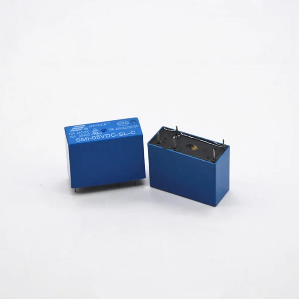 Power Relais SMI-05VDC-SL-C SMI-12VDC-SL-C SMI-24VDC-SL-C 5V 12V 24V 10A 5PIN Relais – Detail 7