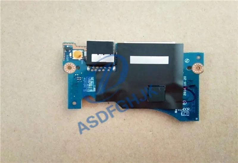 

new Original for Dell FOR XPS 13 9343 USB Card Reader Power Button Board LS-B441P 0Y1TPF Y1TPF 100% Test ok