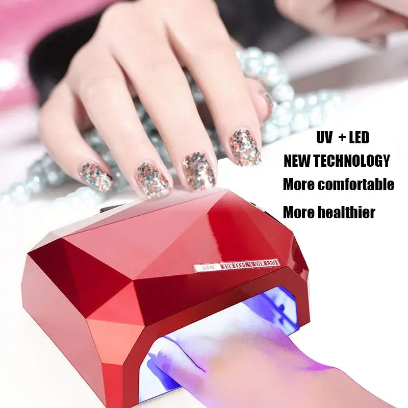 Automatic sensorSUN6 36W UV Led Nail Lamp No Spiral Light UV LED Dryer all gel Polish Machine Nail Art Tools