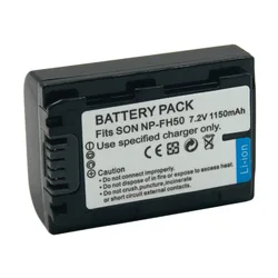 NP-FH50 FH60 FH70 1150mAh Rechargeable Digital Battery for Sony Camera Alpha DSLR-A230 A290 A330 A380 A390 DVD103 DVD105