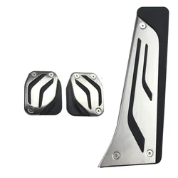 Auto Stainless Steel Car Styling Fuel Pedal Brake Pedals Clutch Pedal Cover for BMW X3 X4 X5 X6 M3 GT3 E93 E90 E46 E87 E92
