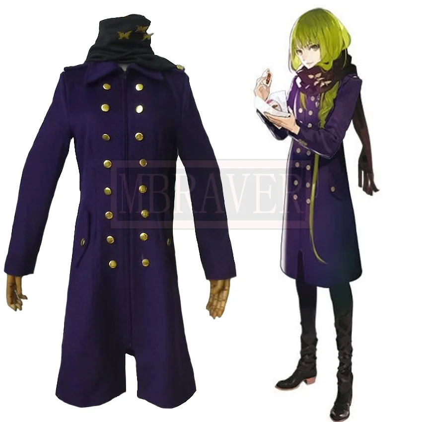 Fate/Grand Order FGO Ereshkigal Irkalla Winter Trench Coat Cosplay Costumes Halloween Uniform Suit Custom Made Free Shipping