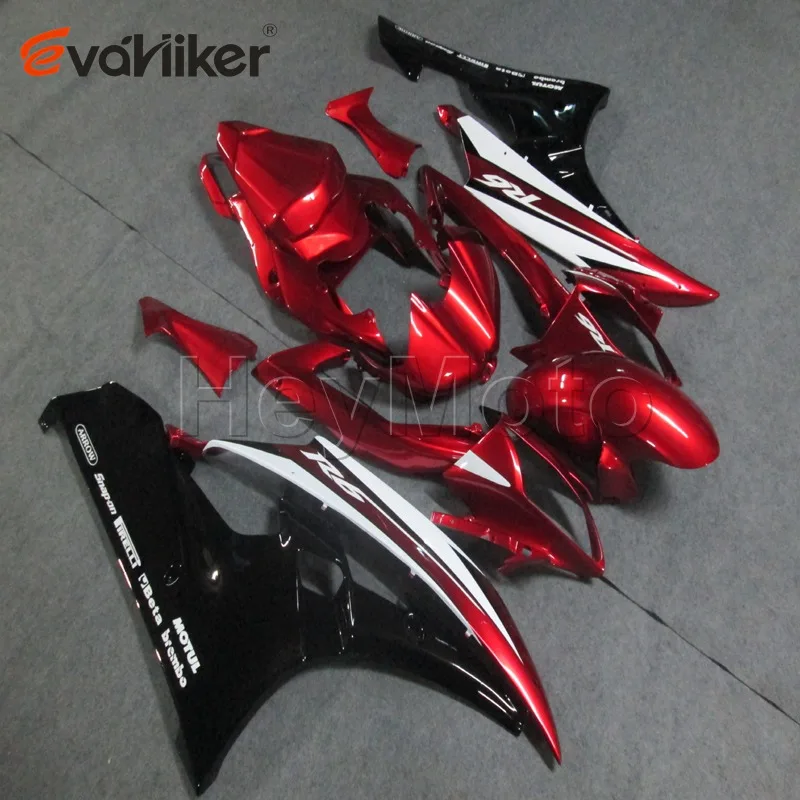 ABS motor fairing for YZFR6 2006 2007 red YZFR6 06 07 Body Kit Motorcycle panels Injection mold H2