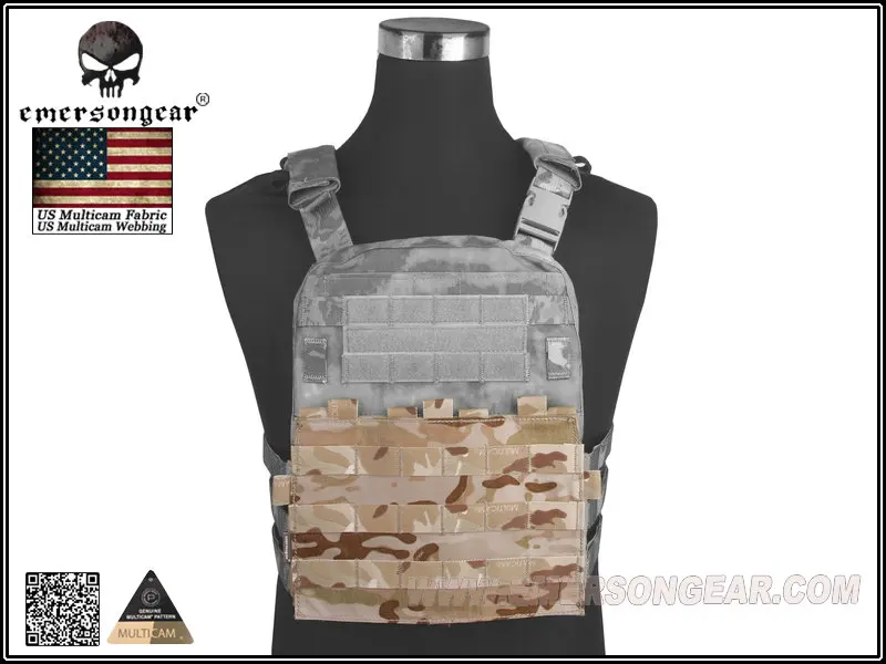 EmersonGear MOLLE Panel For:AVS JPC2.0 VEST Hunting Vest Accessories Multicam Arid EM9288