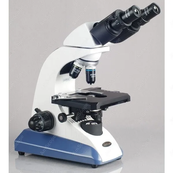 Binocular Biological Compound Microscope--AmScope Supplies 40X-1600X Doctor Veterinary Binocular Biological Compound Microscope