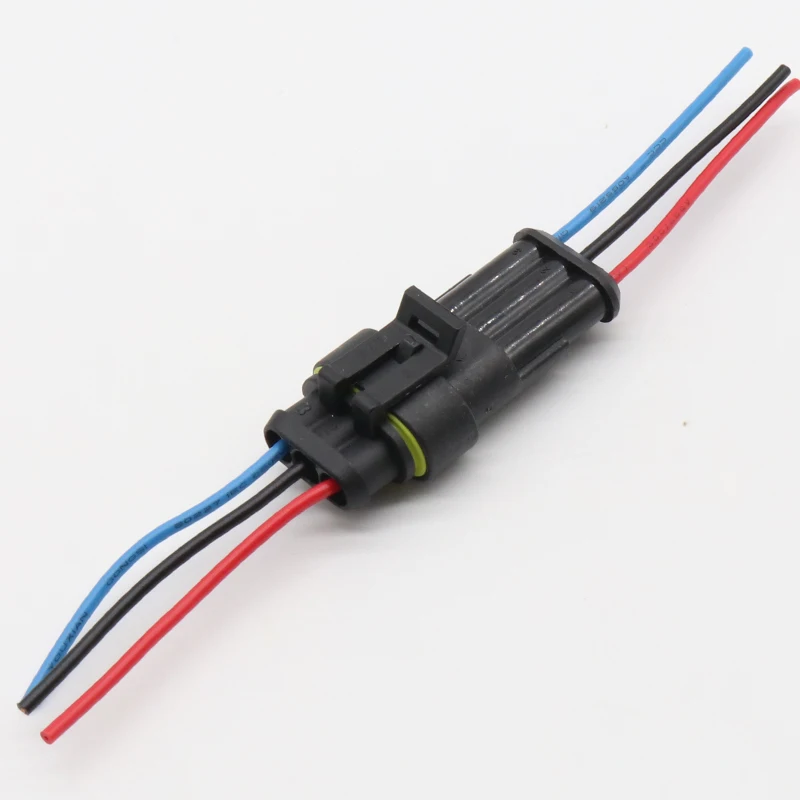 Auto wire connector 1 2 3 4 5 6 Way 1P 2P 3P 4P 5P auto connector Male & Female Waterproof Electrical Connector Plug with cable