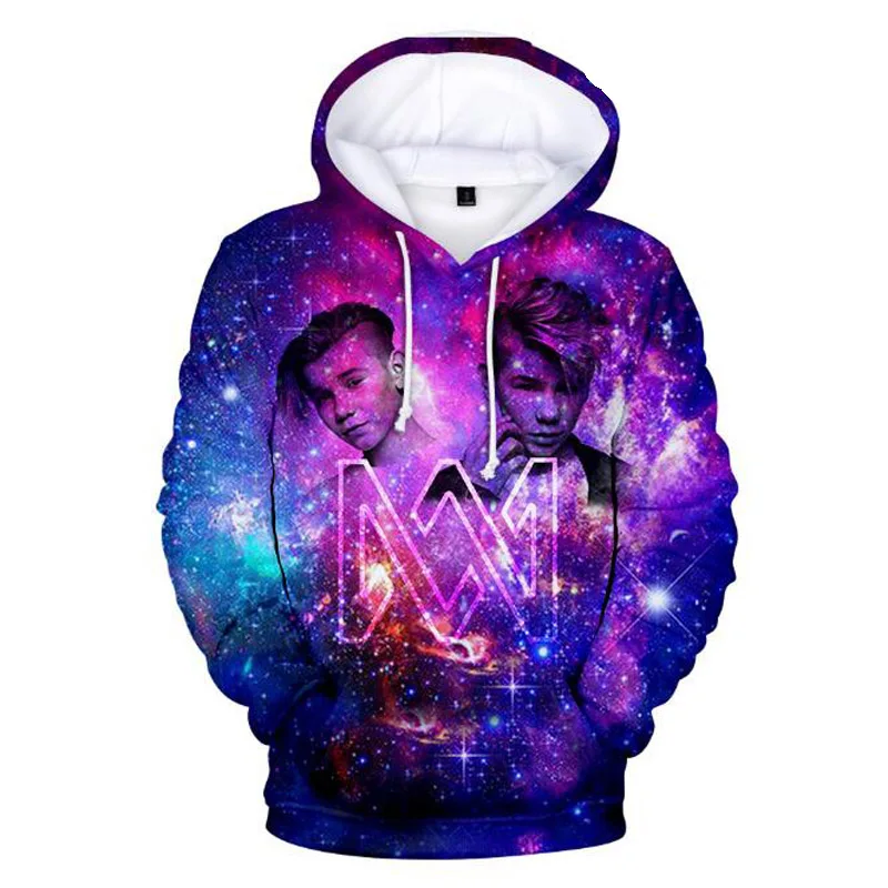 KPOP Marcus and Martinus 3D Print Oversized Hoodie For Men Women Harajuku Sweatshirts Hip Hop Streetwear Fashion Funny Clothing