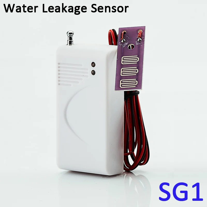 Water Leakage Alarm Detector Water Alarm Leak Sensor Detection Flood Alert Overflow For Home Security GSM Alarm System