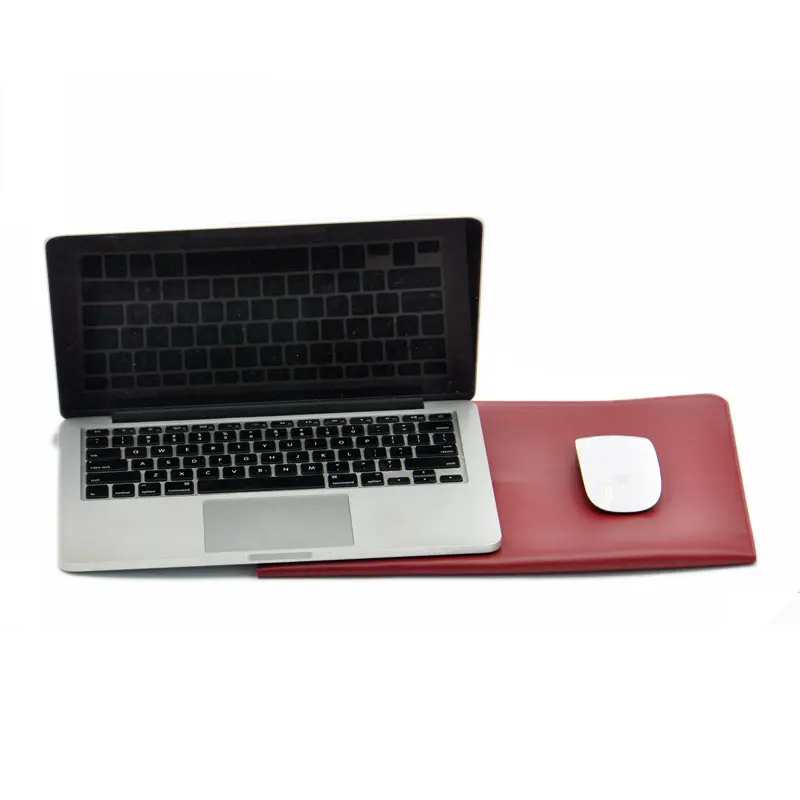 Laptop bag case Microfiber Leather Sleeve for Lenovo Thinkpad T460 T470 T480 14inch Dual Pocket Envelope style
