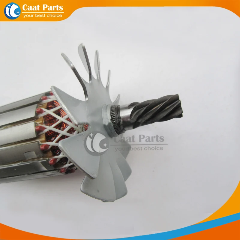 7 denti AC 220-240V rotore indotto per MAKITA 516563-1 516564-9 2414B 2414NB accessori per elettroutensili