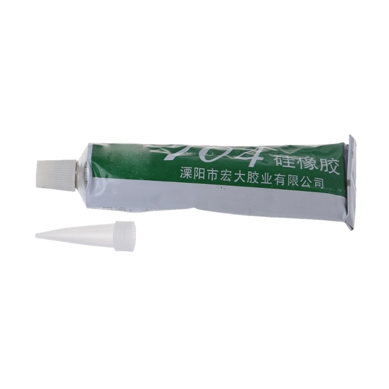 704 Fixed High Temperature Resistant Silicone Rubber Sealing Glue Waterproof  Black