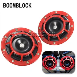 BOOMBLOCK 2pcs/set Car Motorcycle Speaker Trump Alarm Part For Opel Astra H G J Volvo S60 V70 XC90 Citroen C5 C4 C3 Subaru