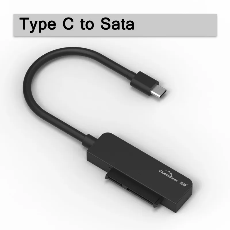 Новые кабели-переходники usb-c к SATA, компьютерные соединительные кабели для жестких дисков Sata 2,5 дюйма, ноутбуков