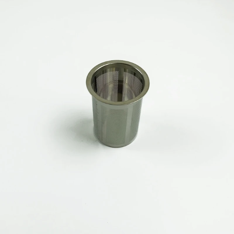 Filtre à café en acier inoxydable 304, tamis à poudre, cuecroisement de tasse, passoire à main