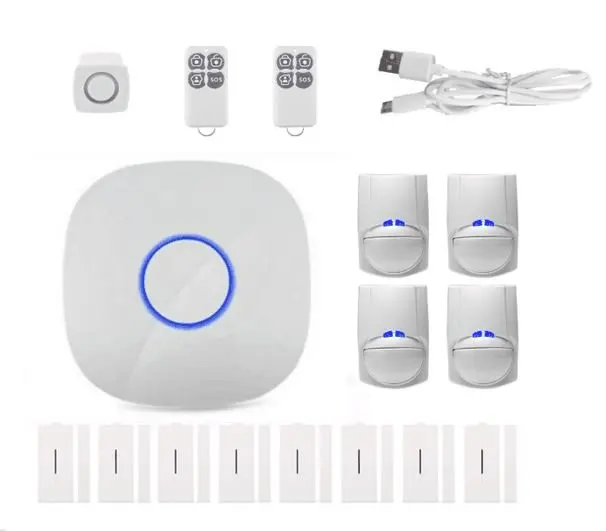 433Mhz Wireless GSM Alarm System APP Remote Control