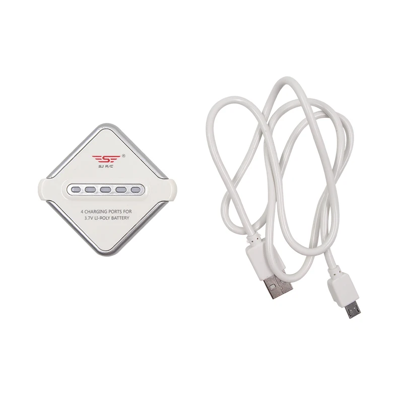 EBOYU – chargeur à 4 ports pour Syma X5HC X5HW, avec batterie 3.7V, 1200mAh, 25c, quadrirotor RC, X5HC-1 X5HW-1