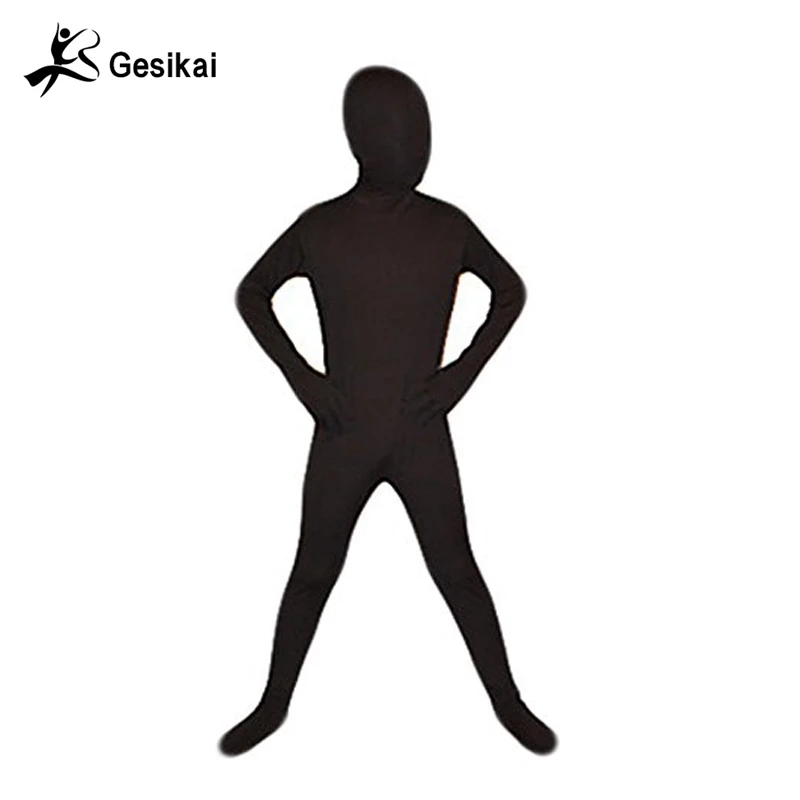 Bodysuits completos originais para crianças, roupas de dança esportivas Zentai, roupas de ginástica para meninos e meninas, macacão infantil