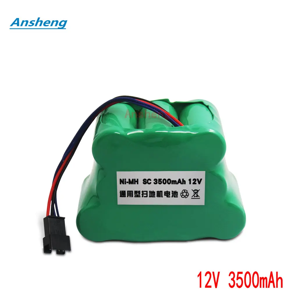 High Quality 12V 3500mAh NI-MH battery for Ecovacs CEN82 800 810 830 Vacuum Cleaner Chargeable Battery Parts