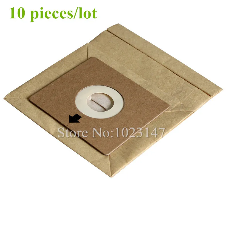 10 pieces/lot Vacuum Cleaner Paper Garbage Bags Dust Bag replacement for Melissa 640-092 JCV 2008 Triton Compact 700