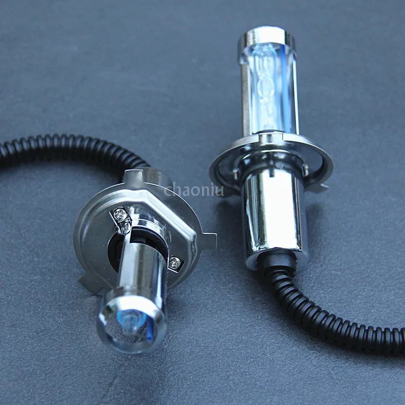2pcs bi xenon  H4 bi-xenon car hid  headlight Headlamp for universal car truck H4 Hi low bulb